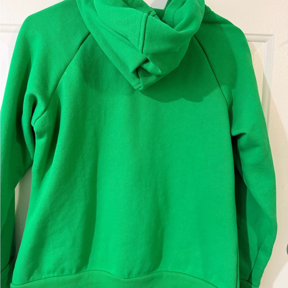 Dover Women's Green Hoodie Sweater - Picture 4 of 4